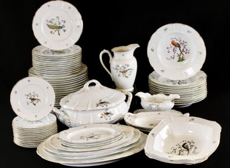 Сервиз столовый, "Экзотические птицы", Rosenthal