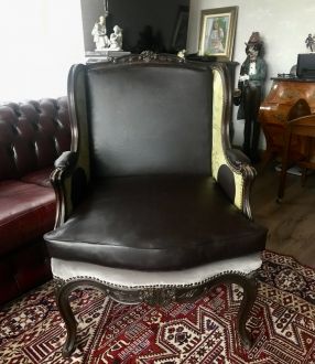 Krēsls ar rotangpalmu