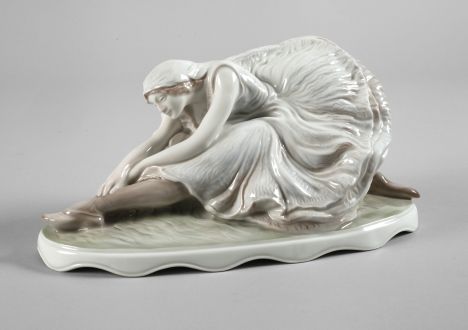 Rozentāla figūriņa "Mirstošais gulbis"