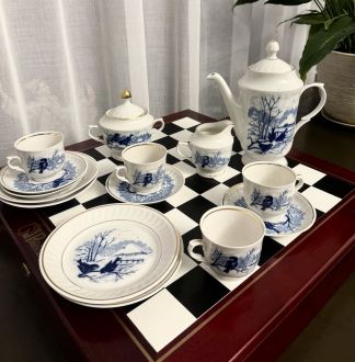 Cервиз ""Zīlītes"  Рижского фарфорового завода