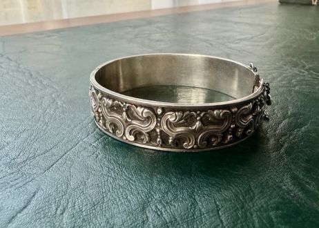 Браслет, серебро