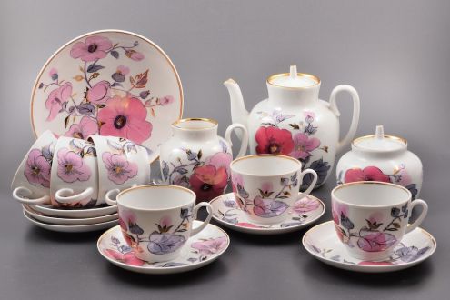 Cервиз ЛФЗ " Розовая ветка"