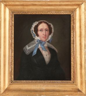 Портрет женщины автор Carl Wilhelm Nordgren