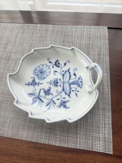 Блюдо в виде листка Meissen